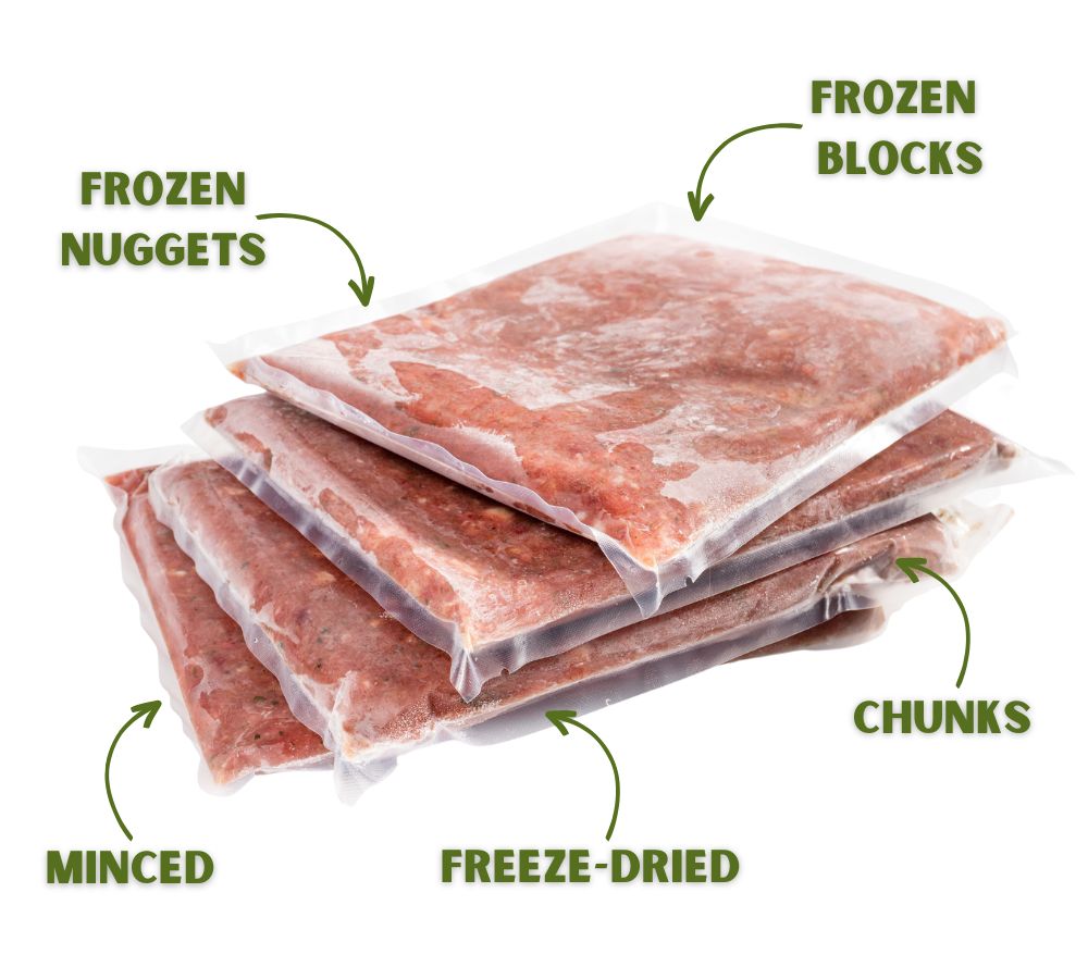 Can dogs eat frozen meat hotsell