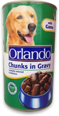 Orlando Chunks In Gravy With Game Nutritional Rating 13
