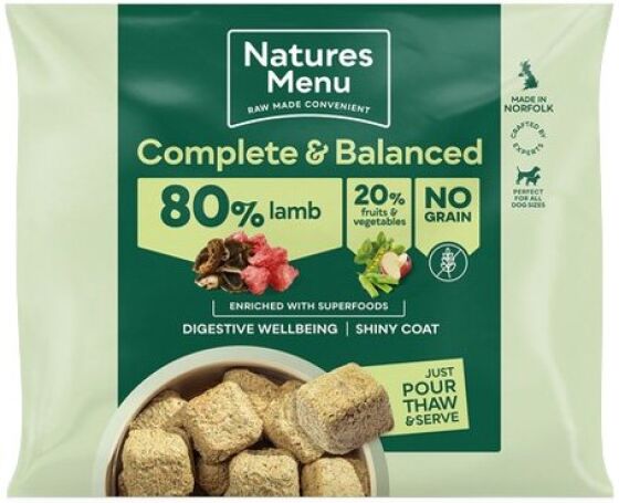 Natures menu country hunter raw nuggets best sale